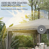 3 x 3 m Heavy Duty Pop Up Garden Gazebo with Handy Bag Mesh Sidewalls Grey