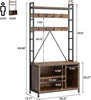 5in1 Coat Hall Tree Bench Coat Rack Shoe Storage Entryway Bench w/ Cubbies