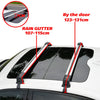 2x For Hyundai i10 i20 2008-2024 Top Roof Rack Cross Bars Luggage Carrier Loader