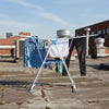Large Winged Clothes Airer Horse Laundry Dryer Rack Washing Indoor Outdoor