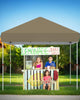3x3m Pop Up Gazebo,Outdoor Garden Party Tent with Carry Bag,Adjustable Height