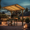 Metal Freestanding Hardtop Gazebo Aluminium Outdoor Pergola Waterproof for Patio
