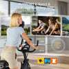 Indoor Exercise Bike, Stepless Resistance, Indoor Cycling Bike