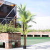 200cm Tall Palm Tree Artificial Fake Indoor Outdoor Plant with Black Pot