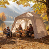 Inflatable Tents Blow Up Tent Waterproof Air Glamping 4 - 6 Person w/Pump