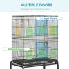 Budgie Cage, Bird Cage w/ Stand, Toys, Accessories, for Canaries, Finches