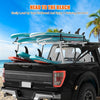 Truck Rack Adjustable 17"-29" Aluminum Pick Up Truck Bed Ladder Rack Carrier