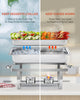 4 Pack 9L Chafer Chafing Dish Buffet Set Stainless Steel Bain Marie Food Warmer