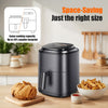 1000W Air Fryer 5 Modes Digital Touch Screen Mini Oven Oil Free DIY 2.5L Baskets