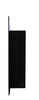 2025 72 INCH WIDE LED FLAMES BLACK/GREY GLASS WALL FLUSHED INSET ELECTRIC FIRE