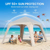 Inflatable Tents Blow Up Tent Waterproof Air Glamping 4 - 6 Person w/Pump