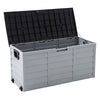Large Outdoor Storage Box Garden Patio Plastic Chest Lid Container Multibox Shed