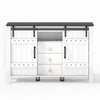 Sideboard, Kitchen Cabinets, Freestanding Kitchen Cupboard with Drawer & Doors