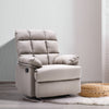 Recliner PU Leather Armchair Chair Sofa TV Cinema with Footrest Multi Adjustment