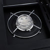 Outdoor Gas BBQ Grill 4+1 Burner Garden Barbecue Cooker Trolley Side Shelves