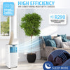 9000 BTU Portable Air Conditioner 3-in-1 Dehumidifier Fan Remote Timer Class A