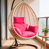 Egg-Shaped Hanging Chair Cushion Seat Garden Patio Swing Hammock Seat Chair Pad
