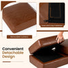 Salon Reception Bench Office Chair-Brown