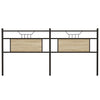 Replace Headboard Sonoma Oak 160 cm Engineered Wood and Steel