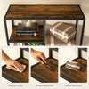6 Tier Storage Shelves, Free Standing Book Shelf for Study, Living Room