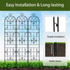 3x Tall Garden Trellis Lattice Vine Plant Rose Vegetable Support Barrier Trellis
