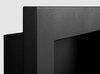Bio fireplace 650x400 Slim Black with glass