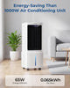 9L Portable Air Conditioner, Air Cooler Fan with 3 Speeds, 35dB Quiet Cooling...