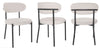 2 Velvet Dining Chairs Velvet Seat Chairs Plush velvet seat and backrest
