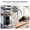 8-in-1 Air Fryer Double Digital Display Rapid Healthy Cooker Dual Basket 9L Tuyo