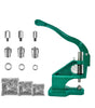 1500PCS 3 Dies Heavy Duty Hand Press 1500 Grommet Eyelet Machine Punch Tool Kit