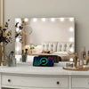 LED Hollywood Vanity Makeup Mirror Large Light Mirrors with 15 Dimmable Bulbs