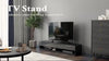 Floating TV Unit Stand, Wall Mount TV Cabinet with Storage LED Lights
