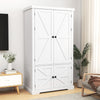Kitchen Modern Floor Storage Cabinet Pantry Cabinet with 4 Doors