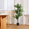 LARGE 4.5ft Artificial Palm Tree Fake House Plant in Pot Indoor Outdoor Décor UK