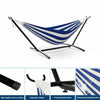 2-Person Outdoor Hammock w/ Stand,450 Lbs,Portable Hammock w/Carry Bag,11 Colors