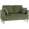 Sofa with with Metal Legs and Spring