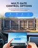 CO-Z Automatic Dual Swing Gate Opener with Remote Controls for 6m 600kg Gates
