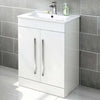 Vanity Unit & Basin Sink Cabinet Bathroom Storage Furniture Free Standing Wall
