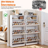 3 Drawer Shoe Rack Shoes Storage Cabinet Wooden Cupboard Organiser Holder Stand