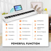 ♬Mustar 88 Semi Weighted Keys Digital Piano PortableKeyboard Pedal Stand Stool