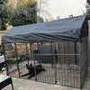 Heavy Duty Large Dog Kennel Crate Robust Pet House Cage Spacious Playing Playpen