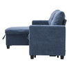 Reversible Sleeper Sectional Sofa Bed with Storage Pull-Out L Shape Chaise Couch