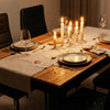 Mondeer Dining Table and Chairs Set 4 for Kitchen Home dining Room 120x80x75cm