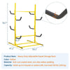 5-Tier Heavy Duty Kayak Storage Rack, Freestanding Paddleboard Organizer