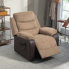 Power Lift Riser Recliner Chair with High Back, Remote, Brown