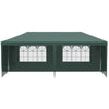 6m x 3m Garden Gazebo Marquee Canopy Party Tent Canopy Patio Green