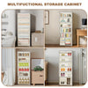 6-Tier Shoe Storage Unit,Foldable Organizer with Transparent Magnetic Doors