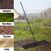 Lawn Leveling Rake 100cm x 25cm Level Lawn Tool with 79" Steel Extended Handle
