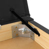 ♬Mustar Piano Stool Wooden Piano Bench With Storage Padded Keyboard Seat White