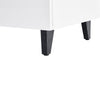 Sideboard 160cm Wooden Storage Cabinet with 4 Drawers & 4 Doors, Modern White